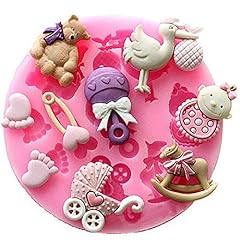 CMJ Baby Shower Newborn Silicone Mould 3D Sugarcraft for sale  Delivered anywhere in UK
