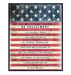 Military oath enlistment for sale  Delivered anywhere in USA 