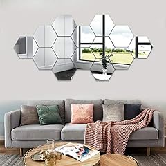 Pcs hexagon mirror for sale  Delivered anywhere in Ireland