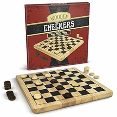 Brybelly wooden checkers for sale  Delivered anywhere in USA 