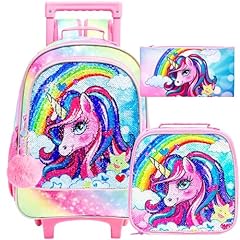 3pcs rolling backpack for sale  Delivered anywhere in USA 