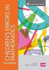 Children errors mathematics for sale  Delivered anywhere in UK