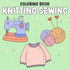Knitting sewing coloring for sale  Delivered anywhere in USA 