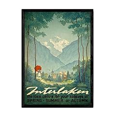 Nacnic vintage poster usato  Spedito ovunque in Italia 