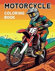 Motorcycle coloring book for sale  Delivered anywhere in UK
