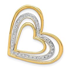 14k diamond rhodium for sale  Delivered anywhere in USA 