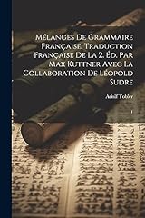 Mélanges grammaire française for sale  Delivered anywhere in UK