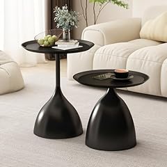Nesting tables black for sale  Delivered anywhere in USA 