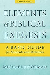 Elements biblical exegesis for sale  Delivered anywhere in USA 