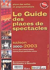 Guide places spectacles. d'occasion  Livré partout en France