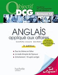 Objectif dcg anglais d'occasion  Livré partout en France