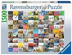 Ravensburger puzzle biciclette usato  Spedito ovunque in Italia 