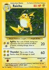 Pokemon raichu base for sale  Delivered anywhere in USA 