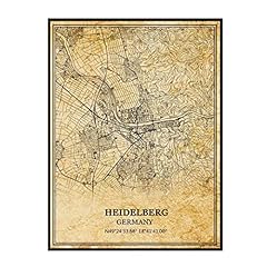 Heidelberg deutschland wandkun gebraucht kaufen  Wird an jeden Ort in Deutschland