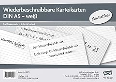 Wiederbeschreibbare karteikart gebraucht kaufen  Wird an jeden Ort in Deutschland