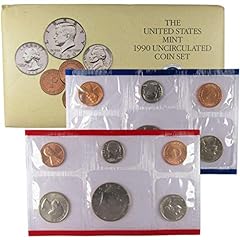 1990 uncirculated coin for sale  Delivered anywhere in USA 
