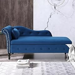 Velvet chaise lounge for sale  Delivered anywhere in USA 