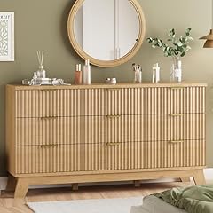 Fluted dresser bedroom for sale  Delivered anywhere in USA 