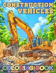 Construction vehicles coloring for sale  Delivered anywhere in USA 
