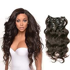 Clip human hair for sale  Delivered anywhere in Ireland