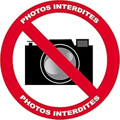 Interdites sticker autocollant d'occasion  Livré partout en France