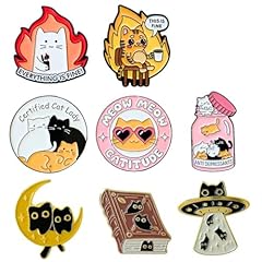 9pc cat enamel for sale  Delivered anywhere in USA 