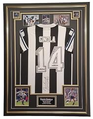 David ginola signed for sale  Delivered anywhere in UK