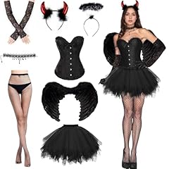 Costume diavolo donna usato  Spedito ovunque in Italia 