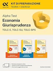 Alpha test. economia usato  Spedito ovunque in Italia 