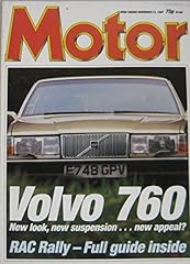 Motor magazine november for sale  Delivered anywhere in UK