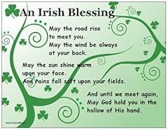 Irish blessing postcard for sale  Delivered anywhere in UK