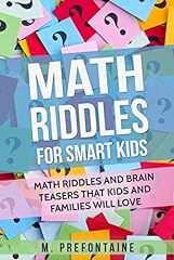 Math riddles smart for sale  Delivered anywhere in USA 