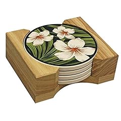 Hawaiian ceramic coasters for sale  Delivered anywhere in USA 