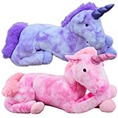 32" Giant Large Plush Unicorn Stuffed Huge Soft Cuddling for sale  Delivered anywhere in UK