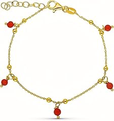 Bracelet corail argent d'occasion  Livré partout en France