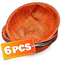 6pcs wooden salad for sale  Delivered anywhere in USA 