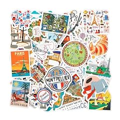 Stickers 50pcs french for sale  Delivered anywhere in UK