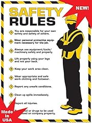 Workplace safety rules for sale  Delivered anywhere in USA 