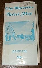 Malvern street map for sale  Delivered anywhere in UK