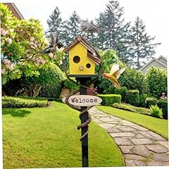 Birdhouses outdoors pole for sale  Delivered anywhere in UK