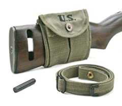M1 Carbine Sling Oiler & Buttstock Type Pouch OD Green for sale  Delivered anywhere in USA 
