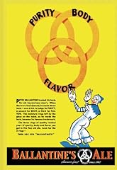 Artsy canvas ballantine for sale  Delivered anywhere in USA 