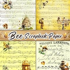 Bee scrapbook paper d'occasion  Livré partout en France