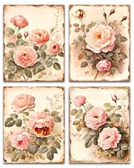 Vintage flowers canvas for sale  Delivered anywhere in USA 
