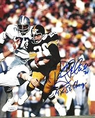 Autographed rocky bleier for sale  Delivered anywhere in USA 