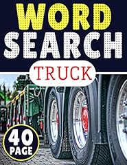 Truck word search for sale  Delivered anywhere in UK