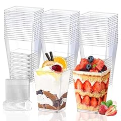 Dessert glasses plastic gebraucht kaufen  Wird an jeden Ort in Deutschland