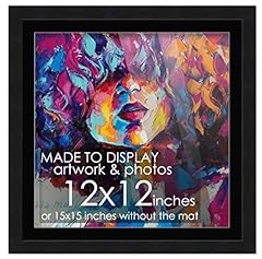 12x12 frame black for sale  Delivered anywhere in USA 