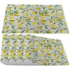 Moslion lemon placemats for sale  Delivered anywhere in USA 