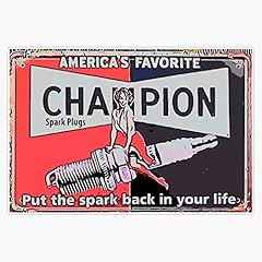 Vintage champion decal for sale  Delivered anywhere in USA 